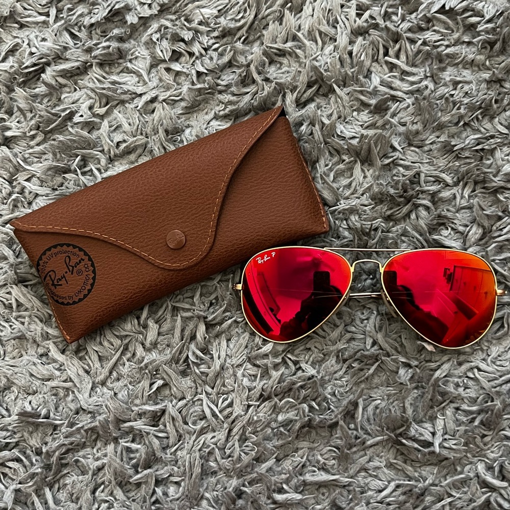 Authentic Ray Ban Aviators Polarized